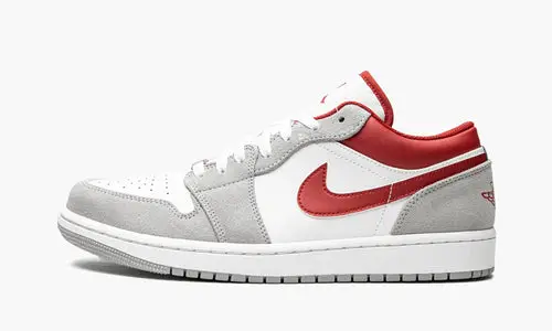 AIR JORDAN 1 LOW SE "White Grey Red"