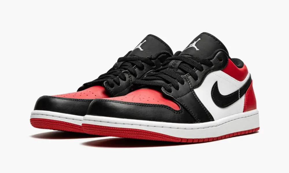 Air Jordan 1 Low "Bred Toe" 