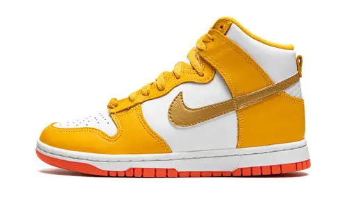 WMNS Nike Dunk High "University Gold" 