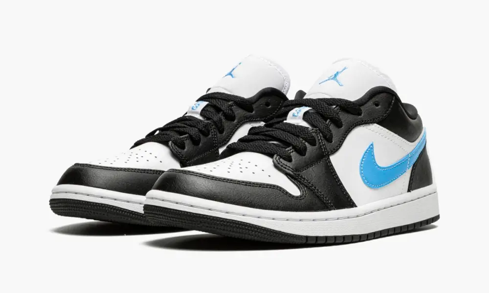 WMNS Air Jordan 1 Low "Black University Blue"
