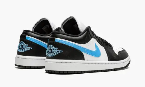 WMNS Air Jordan 1 Low "Black University Blue"