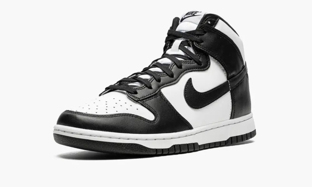 Nike Dunk HI Retro "Black   White" 