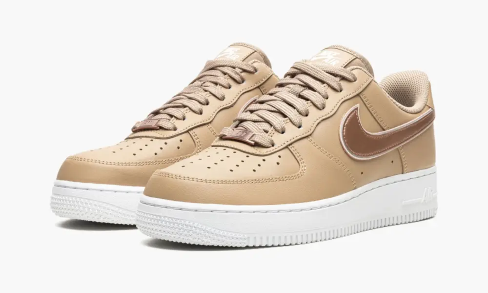 Wmns Air Force 1 '07 ESS "Hemp Metallic Rose Gold"