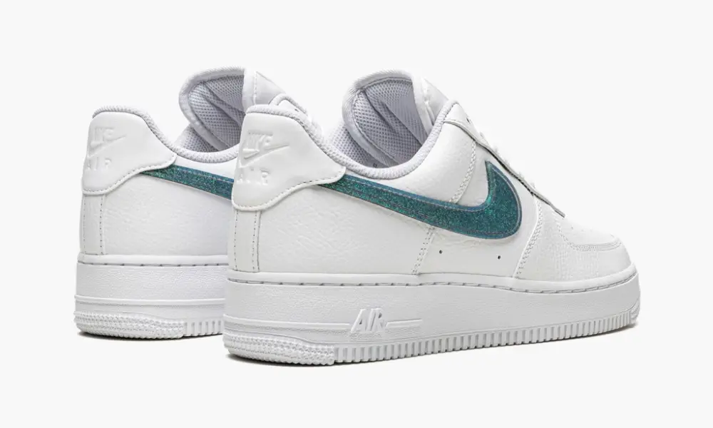 W Air Force 1 '07 ESS "Glitter Swoosh - Celery"