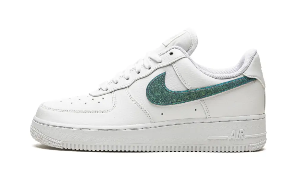 W Air Force 1 '07 ESS "Glitter Swoosh - Celery"
