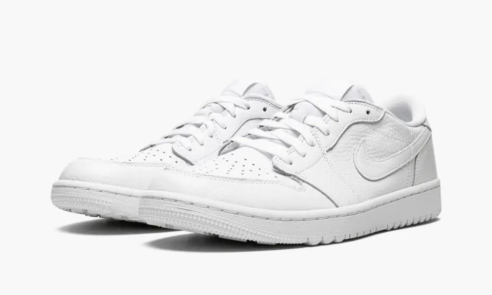Air Jordan 1 Low Golf "Triple White" 