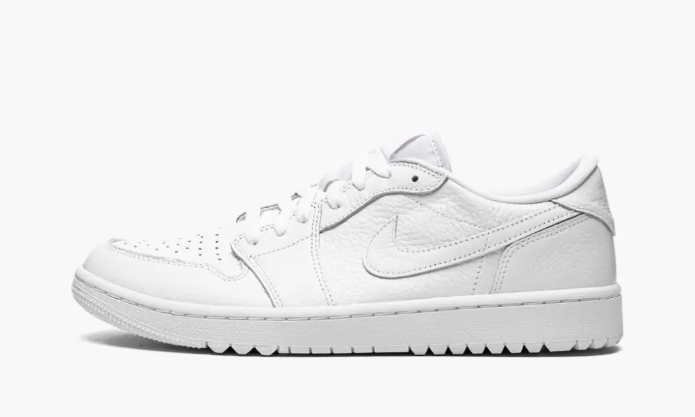 Air Jordan 1 Low Golf "Triple White" 