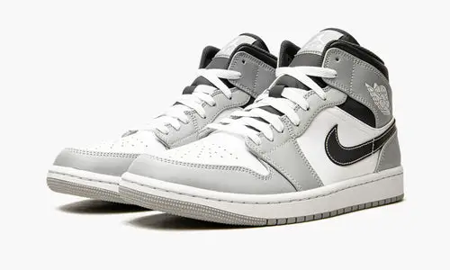 Air Jordan 1 Mid "Light Smoke Grey 2.0" 