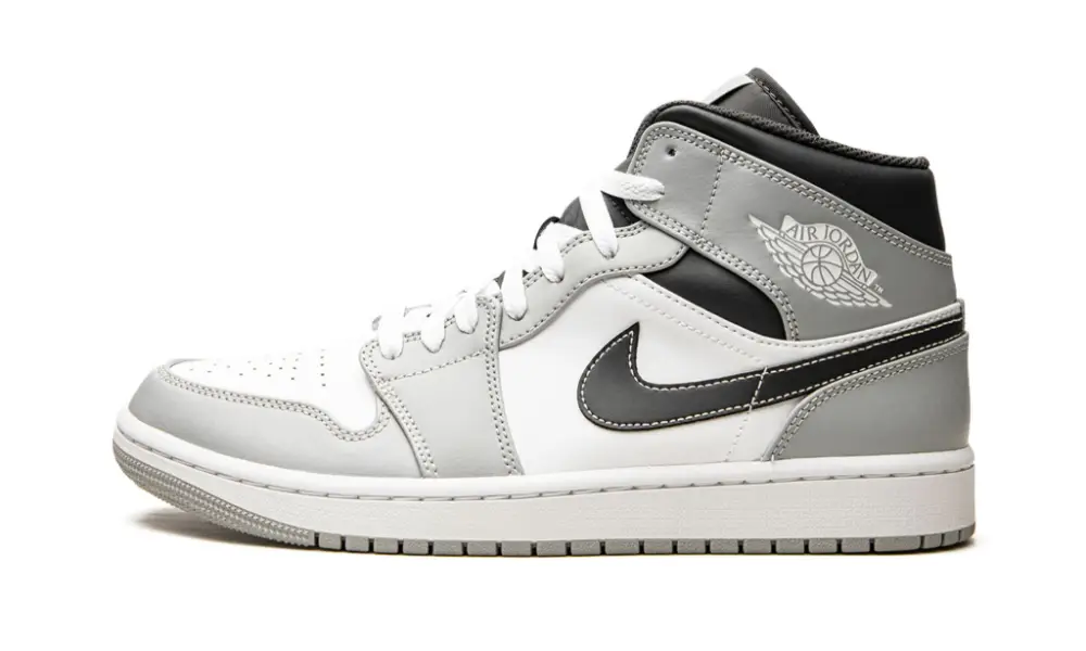 Air Jordan 1 Mid "Light Smoke Grey 2.0" 