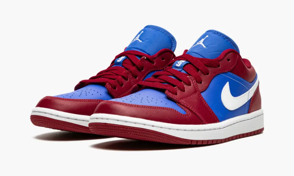 WMNS Air Jordan 1 low "Pomegranate Medium Blue"