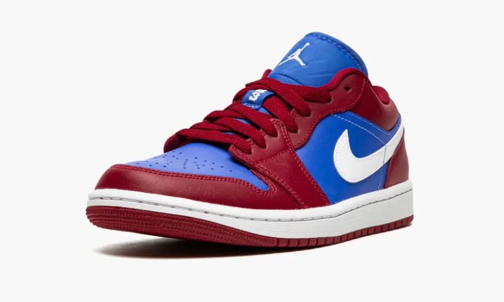 WMNS Air Jordan 1 low "Pomegranate Medium Blue"