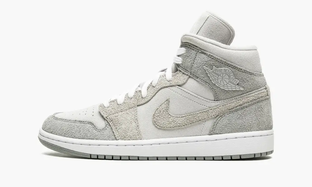 WMNS Air Jordan 1 Mid SE "Grey Fleece" 
