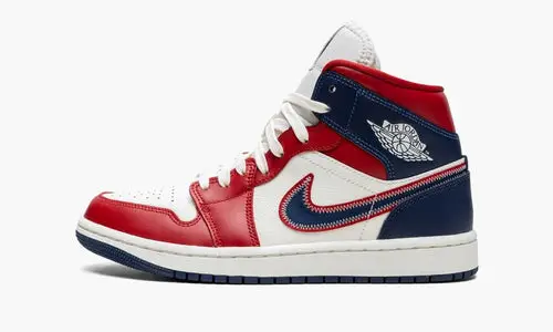Wmns Air Jordan 1 Mid SE "USA" 
