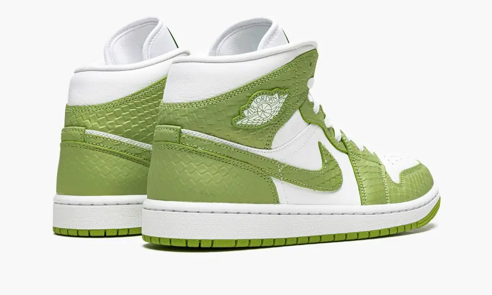 Wmns Air Jordan 1 Mid SE "Green Python"