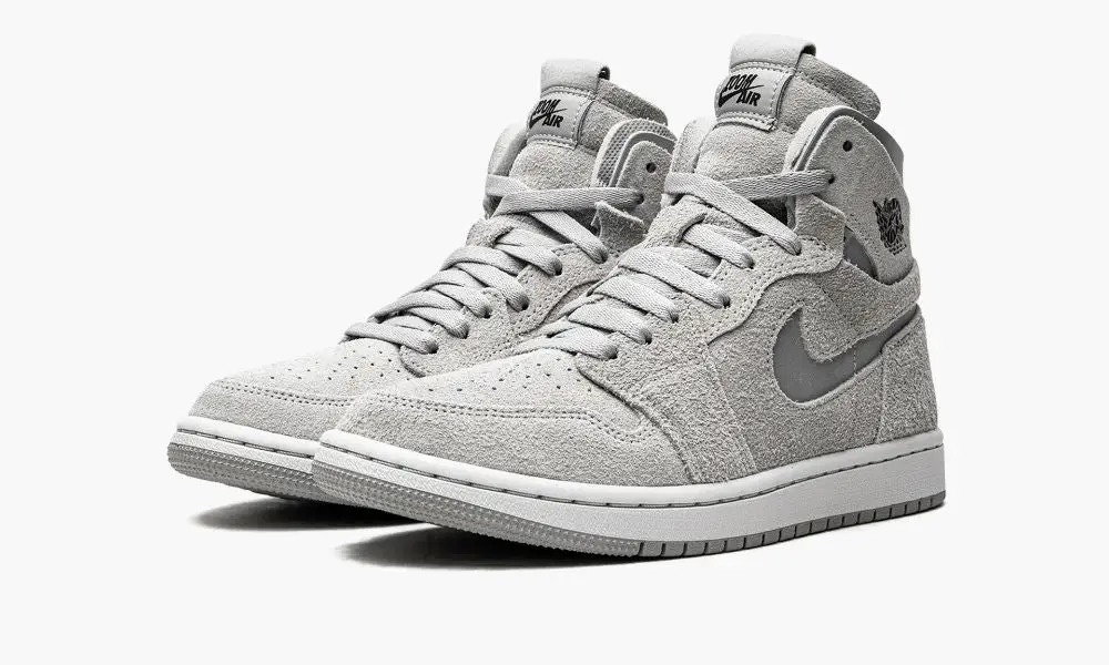 W Jordan 1 Zoom Air CMFT "Grey Fog" 