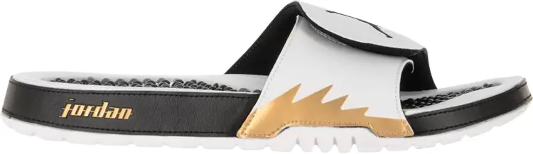 Jordan Hydro 5 Retro Slide 'White Metallic Gold' D4681628