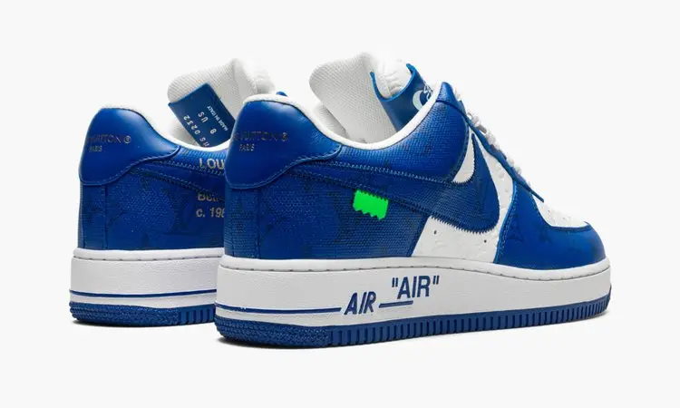 LOUIS VUITTON AIR FORCE 1 LOW "Virgil Abloh - White Blue"