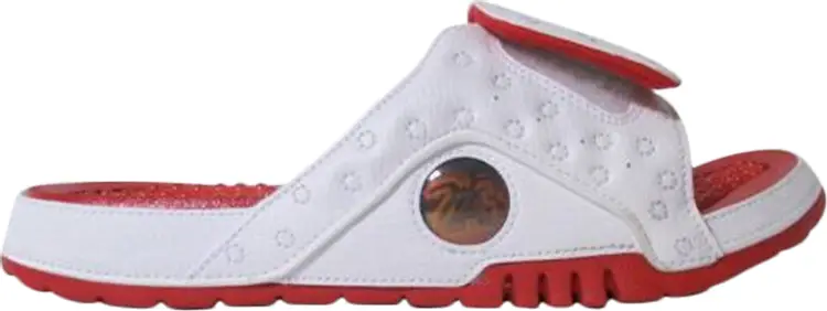Air Jordan Hydro 13 Slide 'White Red' 