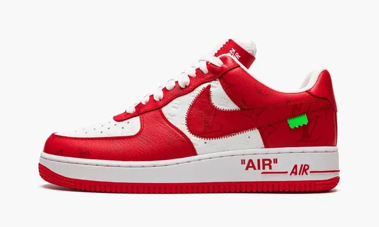 LOUIS VUITTON AIR FORCE 1 LOW "Virgil Abloh - White Red"