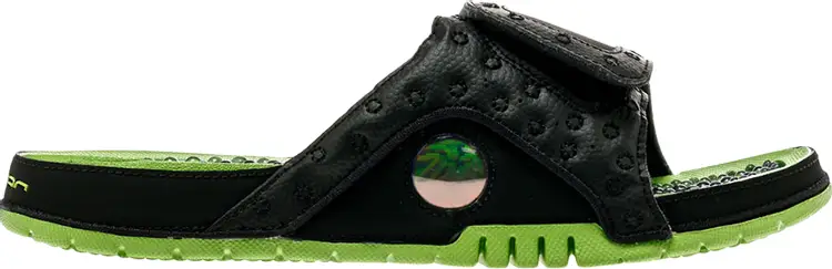 Jordan Hydro 13 Retro Slide 'Black Green' 