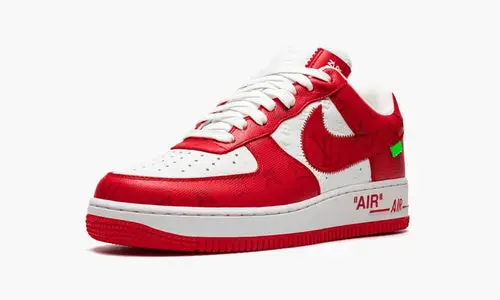 LOUIS VUITTON AIR FORCE 1 LOW "Virgil Abloh - White Red"