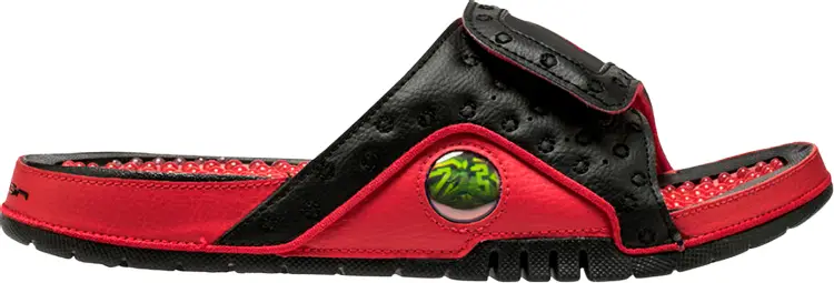 Air Jordan Hydro 13 Slide 'Black Red' 687127