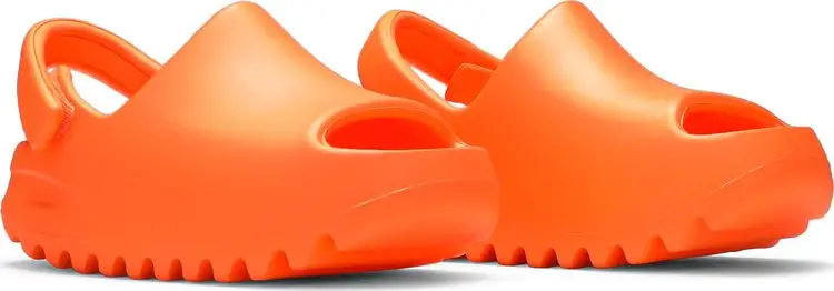 Yeezy Slides Infants 'Enflame Orange' 