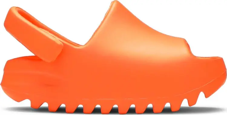 Yeezy Slides Infants 'Enflame Orange' 